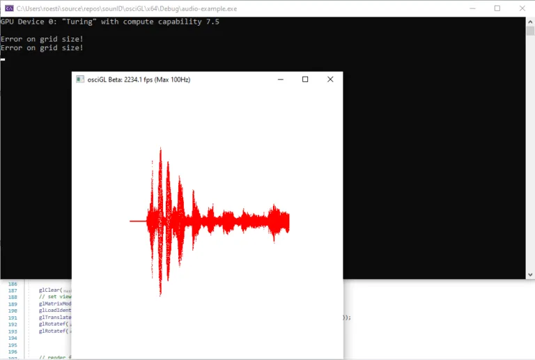 Early stage of osciGL